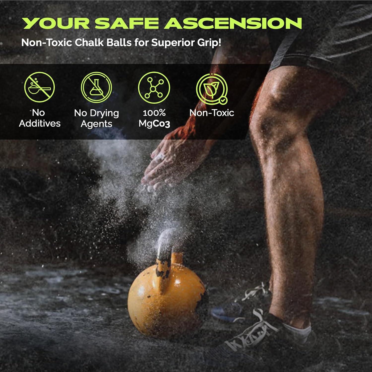 image:imageRage Fitness Gym Chalk Magnesium Carbonate Athletic Chalk for Excellent Grip Gym Workout Grip Chalk for Weightlifting amp GymnasticsChalk Balls