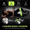 Ex Kit Home Gym Equipment with Carry Bag – 10Pcs Resistance Bands Kit with Handles, Door Anchor, Jump Rope, Booty Bands & More – Full Body Workout Bands Set for Strength, Cardio & Flexibility(Gray)