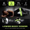 Ex Kit Home Gym Equipment with Carry Bag – 10Pcs Resistance Bands Kit with Handles, Door Anchor, Jump Rope, Booty Bands & More – Full Body Workout Bands Set for Strength, Cardio & Flexibility(Black)