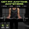 Rage Fitness Cast Iron Weight Plates, Rubber Coated, 2″ Steel Insert (5lb, 10lb, 25lb, 45lb – SOLD INDIVIDUALLY), Rubber Weight Plates for Strength Training, Bench Press, Squats, Powerlifting(10 Pounds)