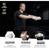 Rage Fitness Dumbbell Hand Weight (Sold in Pairs), PVC Coated, Texturized Rubber Exercise & Fitness Dumbbell for Home Gym Equipment Workouts Strength Training & Anti-Slip Free Weights for Women, Men(Gray 5.0 Pounds)
