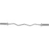 Rage Fitness EZ Curl Bar – 47 Inch, 2 inch | 17lbs Alloy Steel with Chrome Finish & Nylon Bushings EZ Bar with 400lbs Max Capacity – Home Gym Curling Bars for Weightlifting & Other Upper & Lower Body Movements
