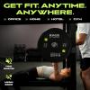 Rage Fitness Olympic Bumper Plate (10lb, 15lb, 25lb, 35lb, 45lb – SOLD INDIVIDUALLY), Rubber Formula With Steel Insert, Strength Training, Bench Press, Squats, Powerlifting, Weight Training, Home Gym