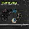 Rage Fitness Olympic Training Barbell – 6FT 15LB (300LB Capacity) OR 7FT 45LB (1500LB Capacity) – Home & Commercial Gym Weightlifting Bar for Squats, Deadlifts, Bench Press & Strength Training(7′)