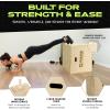 Rage Fitness Plyo Cube, Wooden Plyo Box, 3 in 1 Plyo Jump Box, Jump Training Equipment, Workout Step Platform, Fitness Block for Home and Gym, 20’’ 24’’ 30’’