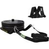 Rage Fitness R2 Weight Training Pull Sled with Harness. 90 LBS Capacity & 6.5 Feet Strap. Power Speed Sled Ideal for Endurance and Weight Training. Compatible with Bumper Plates (Black)