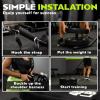 Rage Fitness R2 Weight Training Pull Sled with Harness. 90 LBS Capacity & 6.5 Feet Strap. Power Speed Sled Ideal for Endurance and Weight Training. Compatible with Bumper Plates (Black)