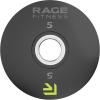 Rage Fitness Cast Iron Weight Plates, Rubber Coated, 2″ Steel Insert (5lb, 10lb, 25lb, 45lb – SOLD INDIVIDUALLY), Rubber Weight Plates for Strength Training, Bench Press, Squats, Powerlifting(5 Pounds)