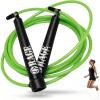 Rage Fitness R2 Jump Rope – Green PVC Training Rope with Speed Bearing Handles