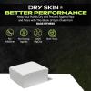 Rage Fitness Gym Chalk Block (2oz), Magnesium Carbonate Athletic Chalk Block for Excellent Grip, Gym Workout Grip Chalk, Weightlifting, Gymnastics, Rock Climbing White